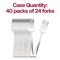 Shiny Metallic Silver Mini Plastic Disposable Tasting Forks (960 Forks)